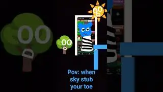 mr sun & mr tree react to sky stub your toe