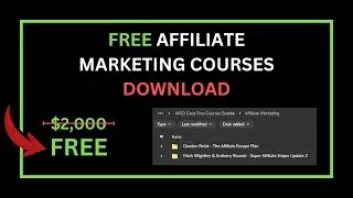 How to Download Affiliate Marketing Courses for FREE