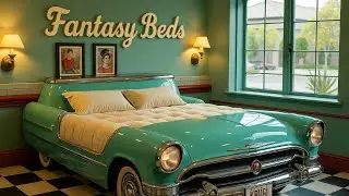 Futuristic Fantasy Beds - Living Art for the Homes of Tomorrow 🛸  ✨