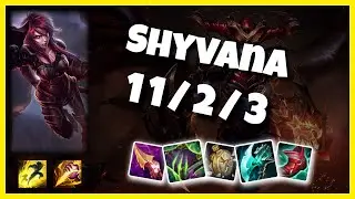 Shyvana 11.4 S11 Jungle Challenger Replay (11/2/3) - EU