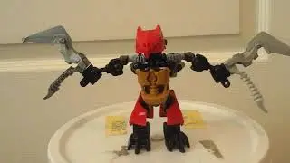 More Lego Bioncle/Hero Factory Mocs| custom uniter and creature of fire