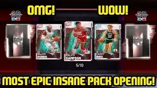 MOST EPIC INSANE UNREAL PACK OPENING EVER! NBA 2K19 MYTEAM TRIPLE DOUBLE 3D