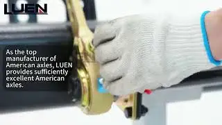 American Single-tire Axle for Semi-trailer parts