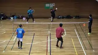 2025年　戸田大会　男子ブロックA　決勝　招斉藤ペアvs藤田杉﨑ペア