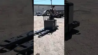 CROWN WALKIE RIDER 6000lb BATTERY PALLET JACK ELECTRIC PE3540-60