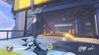 Overwatch Genji Hitbox (Live: Americas)