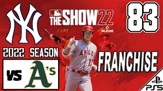 MLB The Show 22 | FRANCHISE | 2022 | #83 | vs Oakland Athletics (2/17/23)