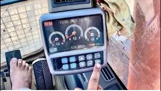 Excavator Dashboard Controls Explained | Engine Speed & Power Mode Test