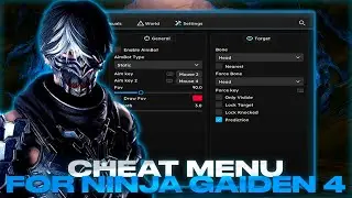 **Greated** Cheat Menu - For Ninja Gaiden 4 | Divine Hack For NG4 | Many Functions | FREE Download