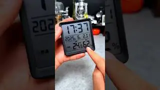 Mini Digital Temperature & Humidity Monitor &ndash; Know Your Room Better! 🌡️🕒