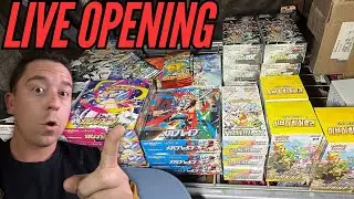 POKEMON CARD OPENINGS AND RACING FOR SLABS