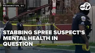 Mental status of DC stabbing rampage suspect in question after violent attack injured many