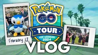 I WENT TO LOS ANGELES SINNOH TOUR! HSH VLOG | Pokemon GO