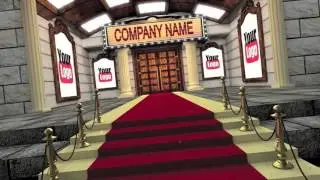 Big Screen Red Carpet Grand Opening Movie Premiere Intro Video