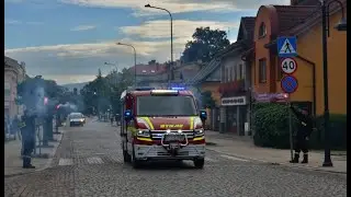 Alarmowy Przyjazd, czyli powitanie nowego wozu strażackiego 439[S]29 Vw Crafter w Gminie Skoczów!