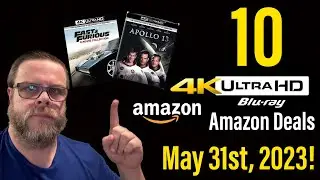 10 4K UHD Blu-ray Deals at Amazon for May 31st, 2023!