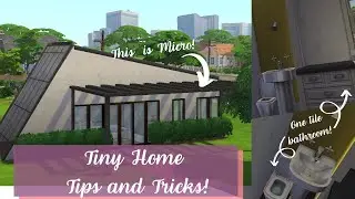 Sims 4 Tiny Living Building HACK 4 BIG Tiny Homes.