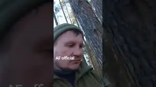 Ukrainian military is making a defense camp in the forest #shorts #shorts