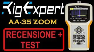 RECENSIONE RIGEXPERT AA-35 ZOOM, ANALIZZATORE DI ANTENNA E NON SOLO!