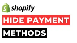 Want to HIDE Payment Methods on Shopify? Watch This Now