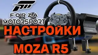 НАСТРОЙКИ FORZA MOTORSPORT 2023 ДЛЯ БАЗЫ MOZA R5