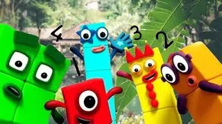 Numberblocks Satisfying Video - Making Numberblocks Puzzle Tetris From Pop-it Fidgets And Baby
