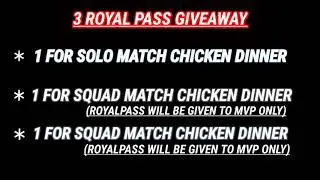 Season 14 royal pass giveway only subscriber