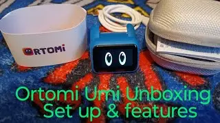 Распаковка, настройка и характеристики робота Ortomi Umi #ortomi #umi #unboxing #robot #new
