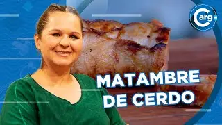 CÓMO SE HACE EL MATAMBRE DE CERDO ARROLLADO