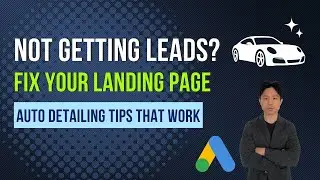 Auto Detailing Landing Page for Google Ads