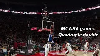 NBA 2K26_MC NBA games 1C3-10 POR Quadruple double