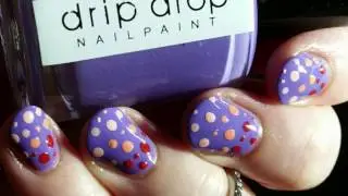 BeginNails Drip Drop Nail Paint Purple Breeze