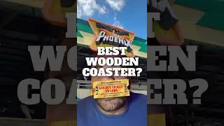 Best wooden coaster in the world? #rollercoaster  #amusementpark  #themepark  #ride