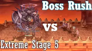 Boss Rush Extreme Stage 5 in Five Turns. Light Team Domination