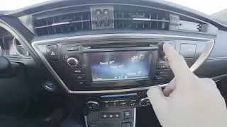 Toyota Auris II (2013-2018) &ndash; How to check software information