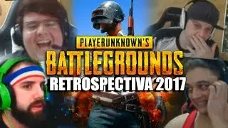 RETROSPECTIVA PUBG 2017 - MOMENTOS ENGRAÇADOS DAS LIVES