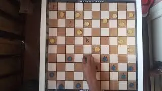 Хитрости шашечной игры | Шашечная ловушка 18