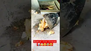 Momos Ice Cream 🍨🍲😫🤐🤐🤐😱😱😱 Wanna try ???#shorts #food #foodie
