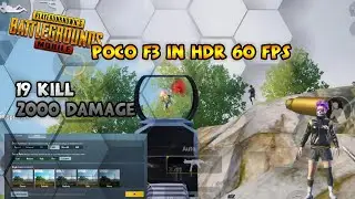 TEST POCO F3 HDR 60 FPS  l SOLO V SQUAD GAMEPLAY l FRAME DROP?