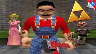 Ugly Mario... Zelda X Mario 64 Romhack