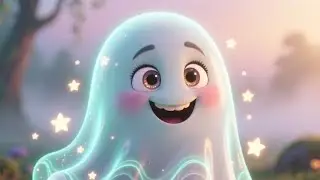 The Friendly Ghost Says Hi 👻 | Fun Kids Rhyme | Nursery Rhymes & Baby Songs