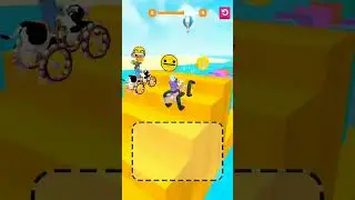 Scribble rider new update game level 8 Gaming section #shorts