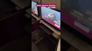 Qatar Airways Qsuites - JFK to DOH - Boeing 777-300