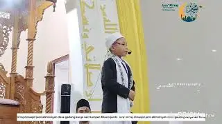 Reyndra mengisi tausiyah di Masjid Jami Al Khoyriah Desa Gedong Karya Kab. Muaro Jambi 