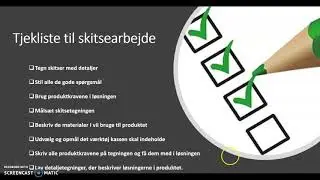 Ideudvikling med skitsetegning