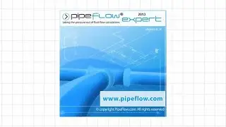 Modeling the pipes system using PipeFlowExpert نمذجة منظومة انابيب باستخدام برنامج البايب فلو اكسبرت