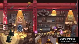 Dock in delivery center. - Outrider Mako Game Dev #37