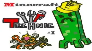 давайте поиграем minecraft technic pack (multiplayer)
