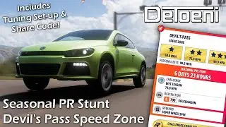 Руководство по скоростной зоне Devils Pass для автомобилей Volkswagen в Forza Horizon 5