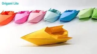How To Make A Paper Boat Easy Way